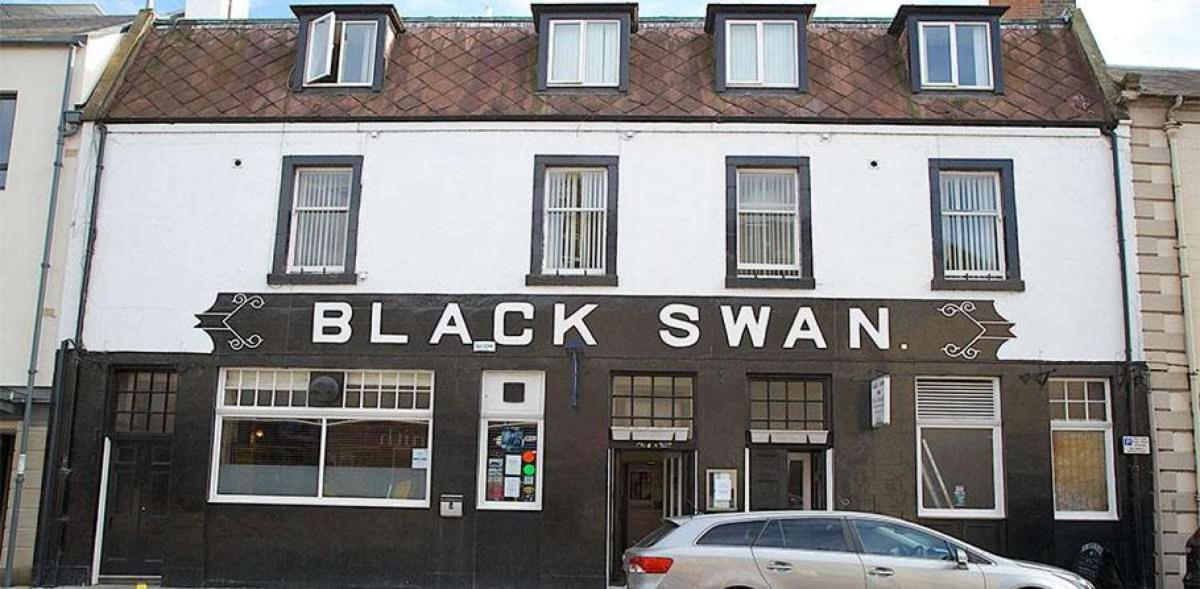 The Black Swan Hotel Kelso Esterno foto